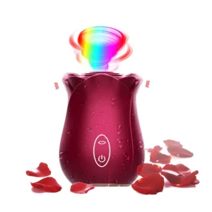 Vibratore ad aspirazione rosa Sensual Bliss