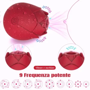 Giocattolo Succhia Clitoride Sensual Rose