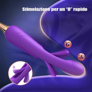 Vibratore ergonomico per il punto G