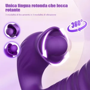 Primo piano dei dettagli dello stimolatore clitorideo