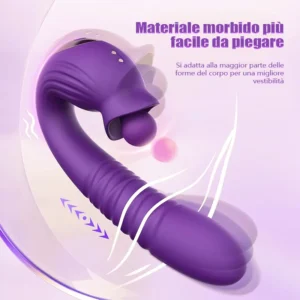 Vibratore punto G per la stimolazione del clitoride