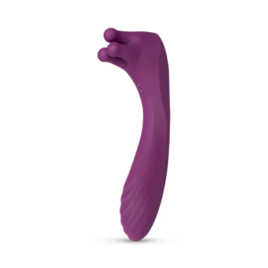 Vibratore per massaggio clitorideo viola