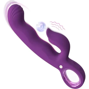 Massaggiatore Premium Viola Ricaricabile per il Benessere Personale